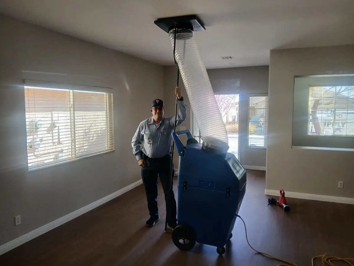 Professional Dryer Vent Cleaning work inside a Lyons home